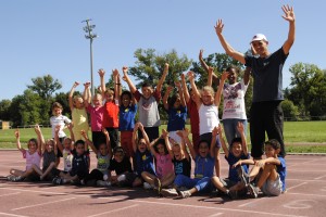 Athlétisme chez les éveils et poussins